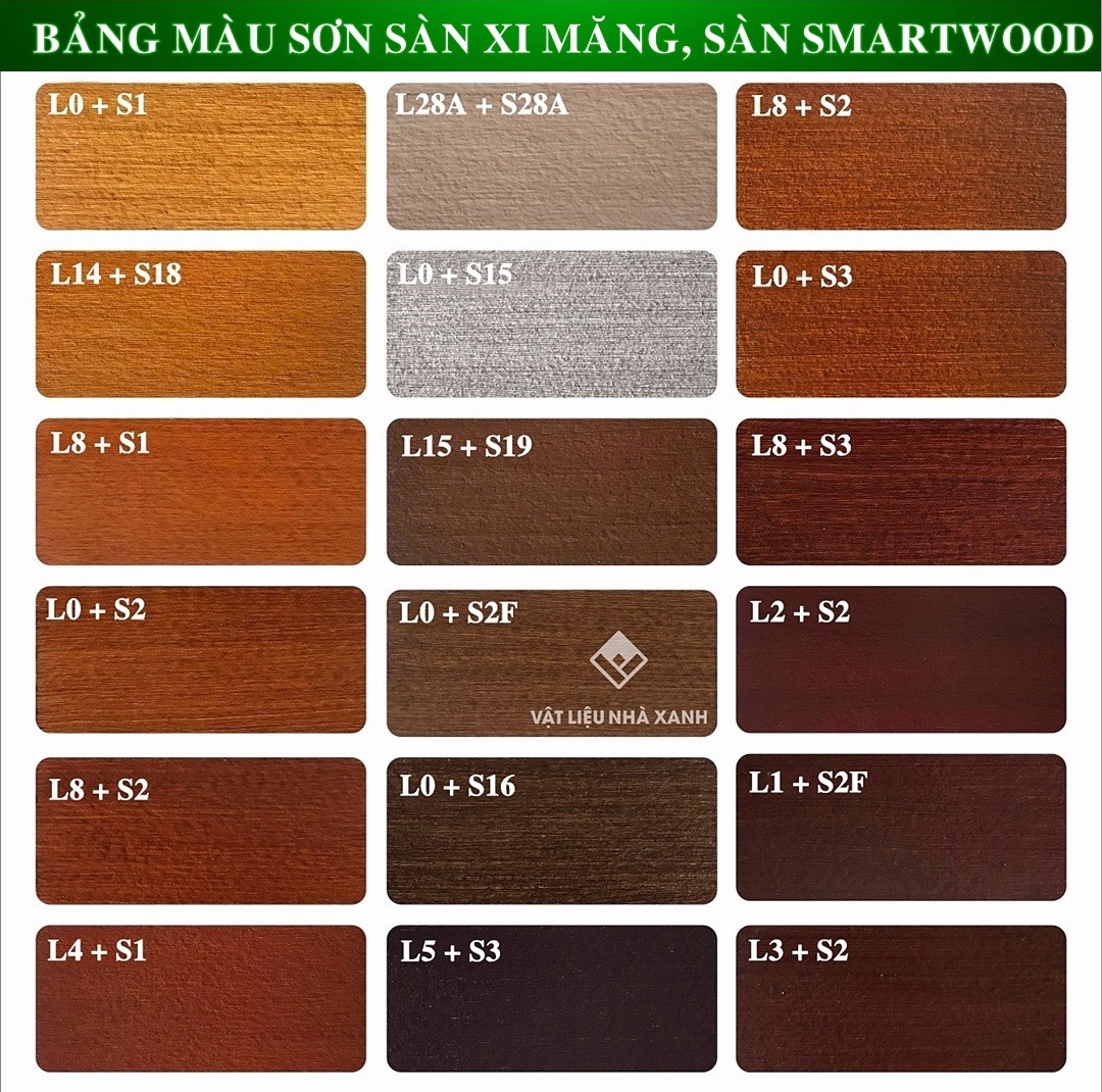bang mau son gia go san xi mang lotus