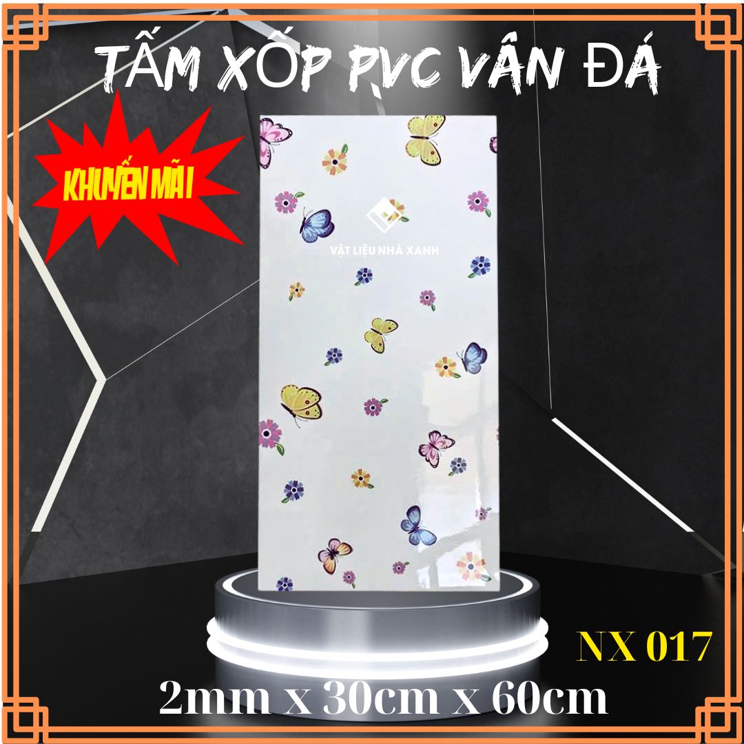 tam xop dan tuong pvc van da NX017 tam xop dan tuong pvc van da NX017