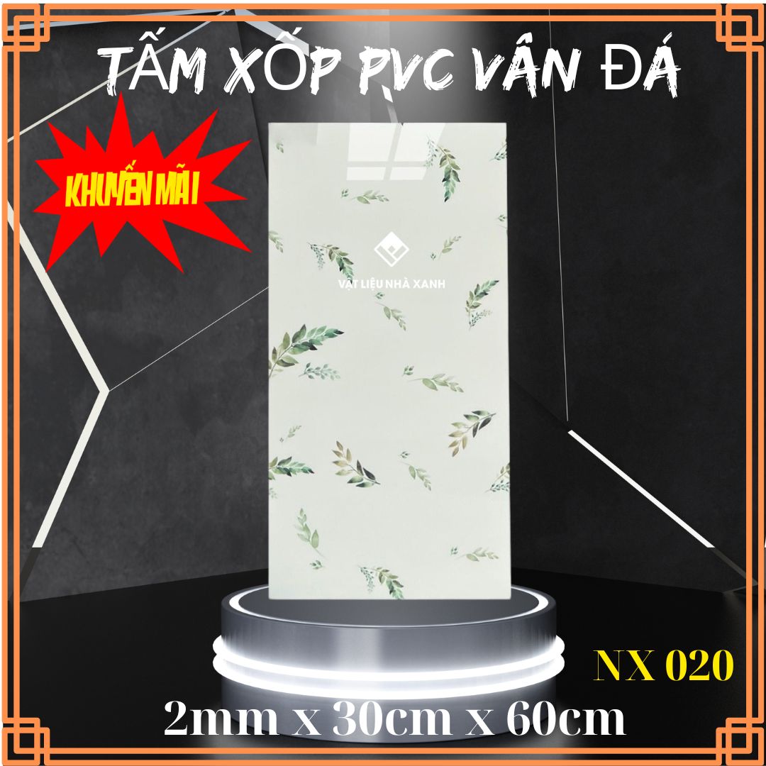 tam xop dan tuong pvc van da NX020 tam xop dan tuong pvc van da NX020