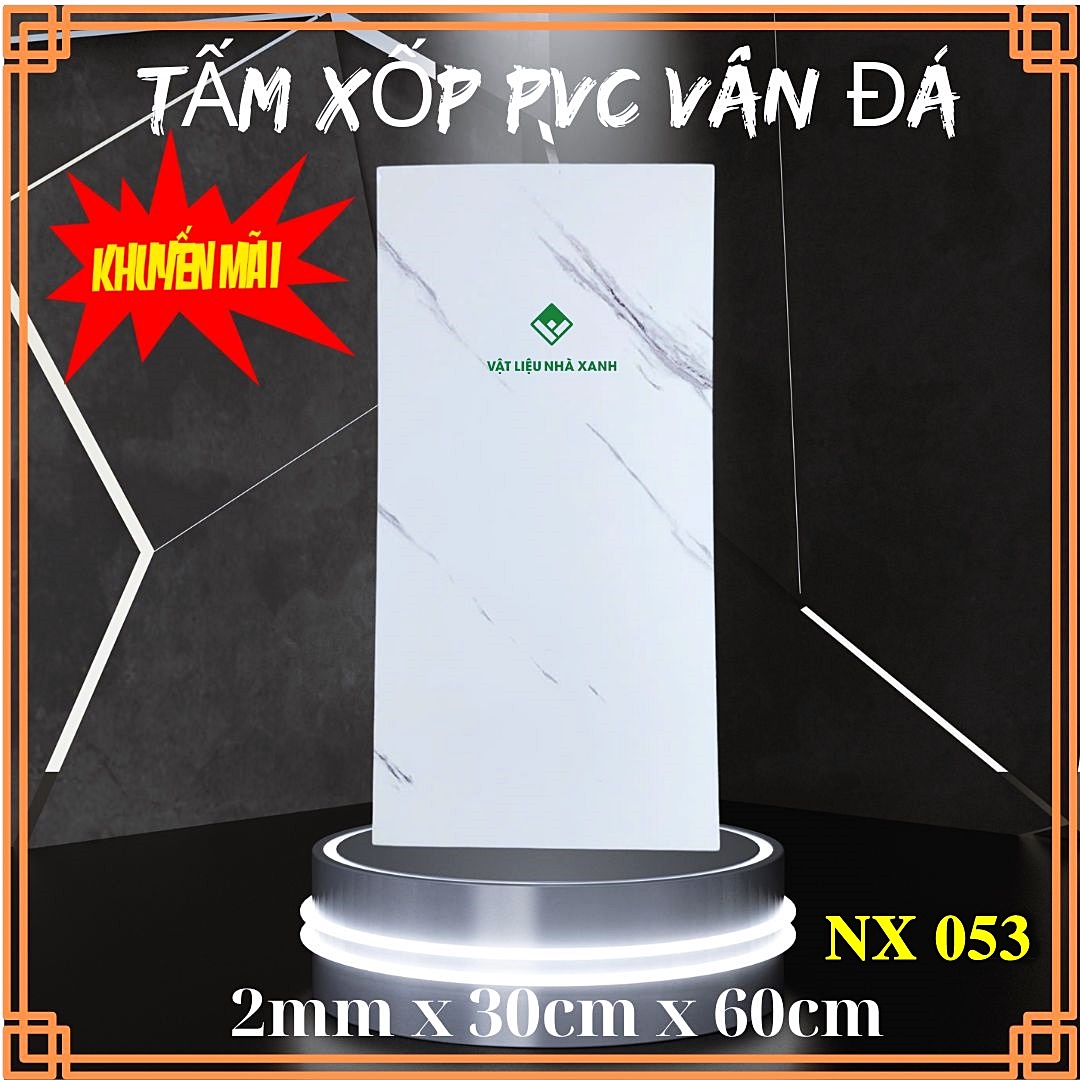 tam xop dan tuong pvc van da NX053 new tam xop dan tuong pvc van da NX053 new