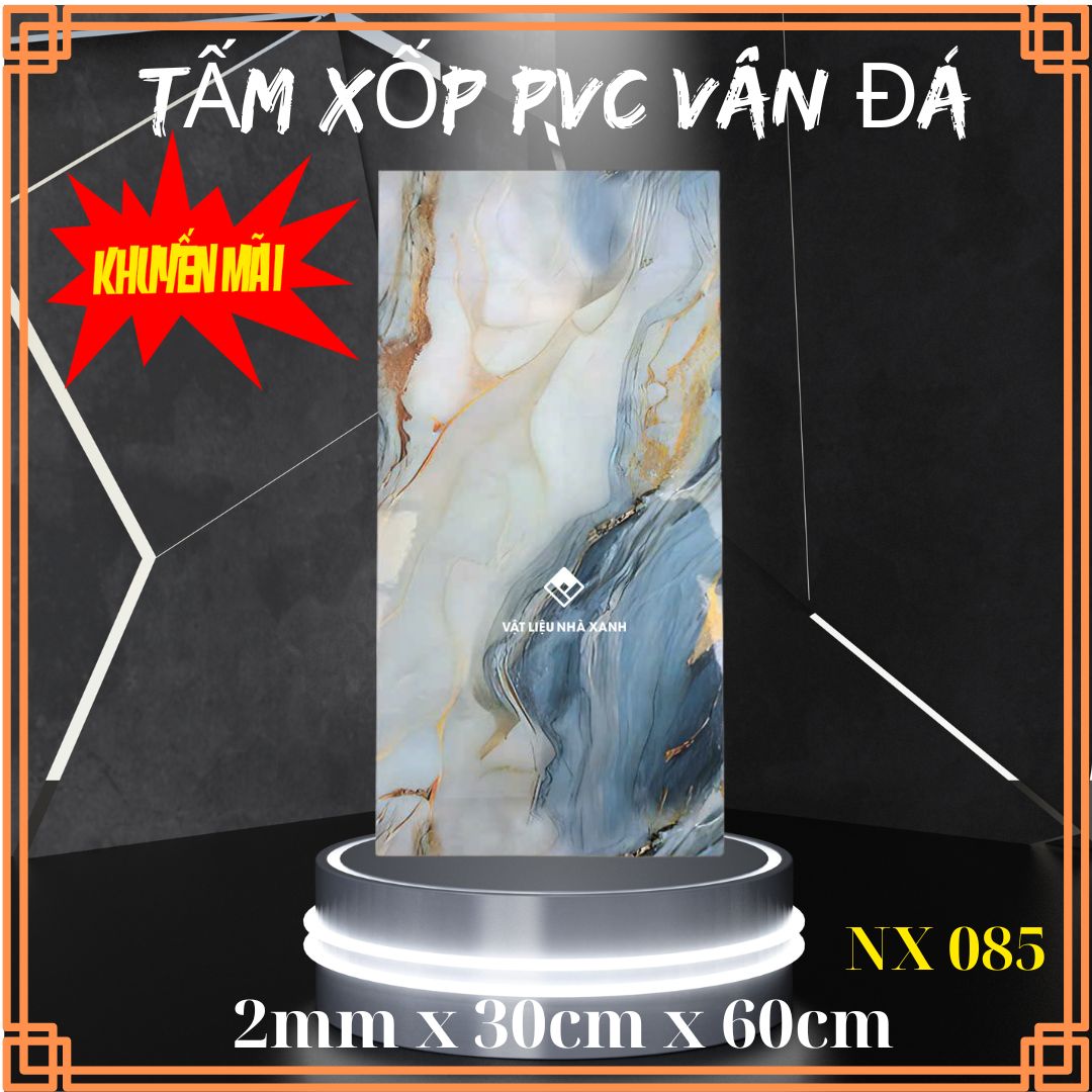 tam xop dan tuong pvc van da NX085 tam xop dan tuong pvc van da NX085