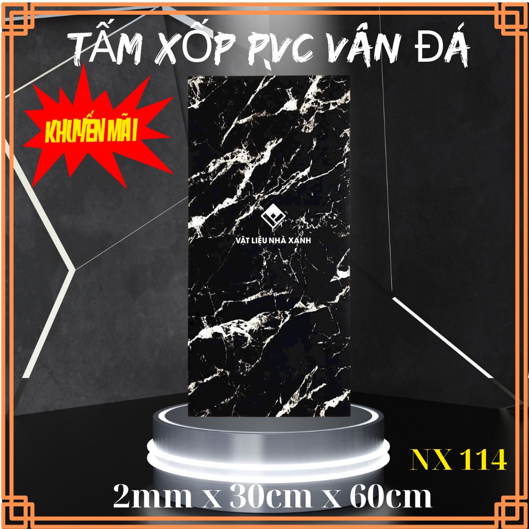 tam xop dan tuong pvc van da NX114 tam xop dan tuong pvc van da NX114