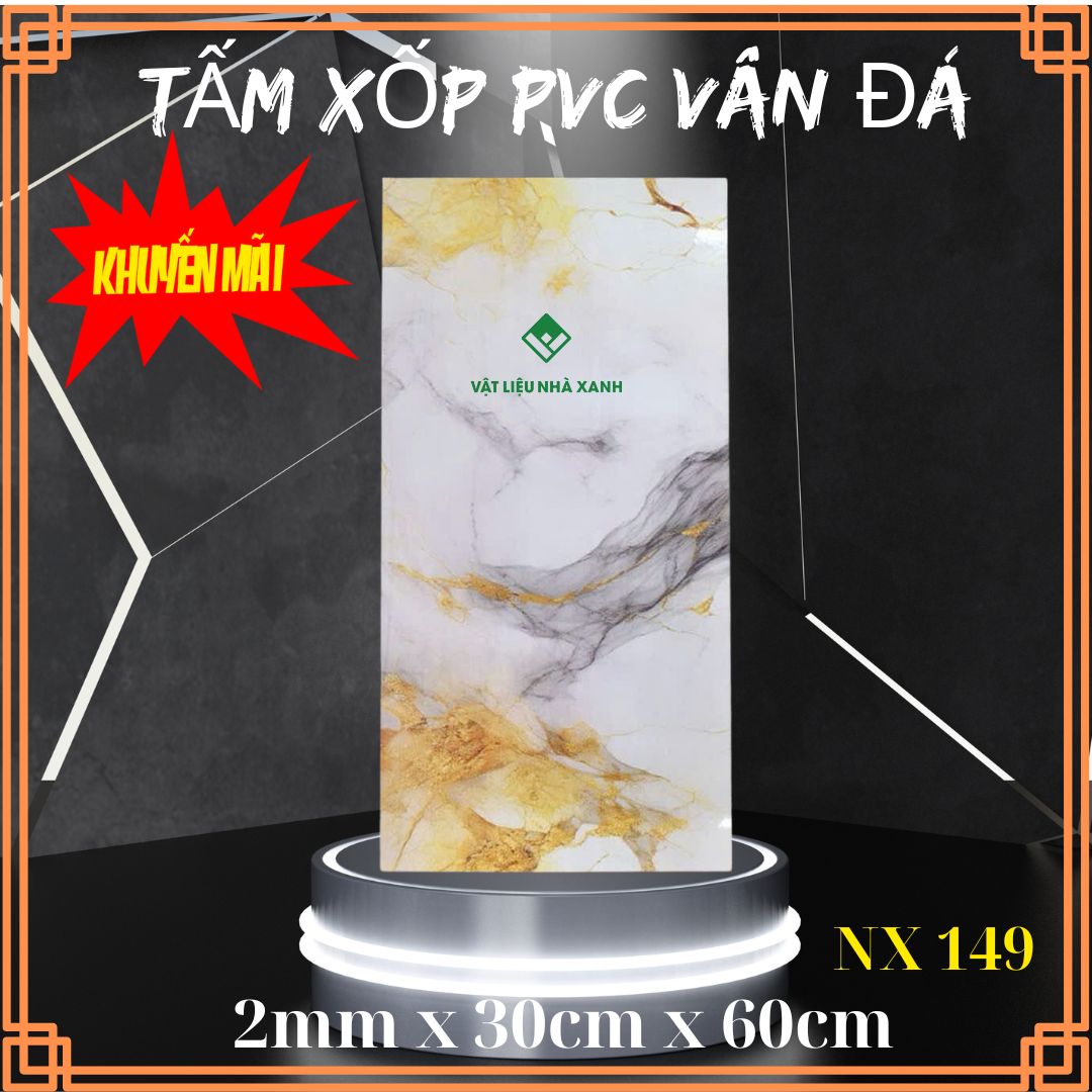 tam xop dan tuong pvc van da NX149 tam xop dan tuong pvc van da NX149