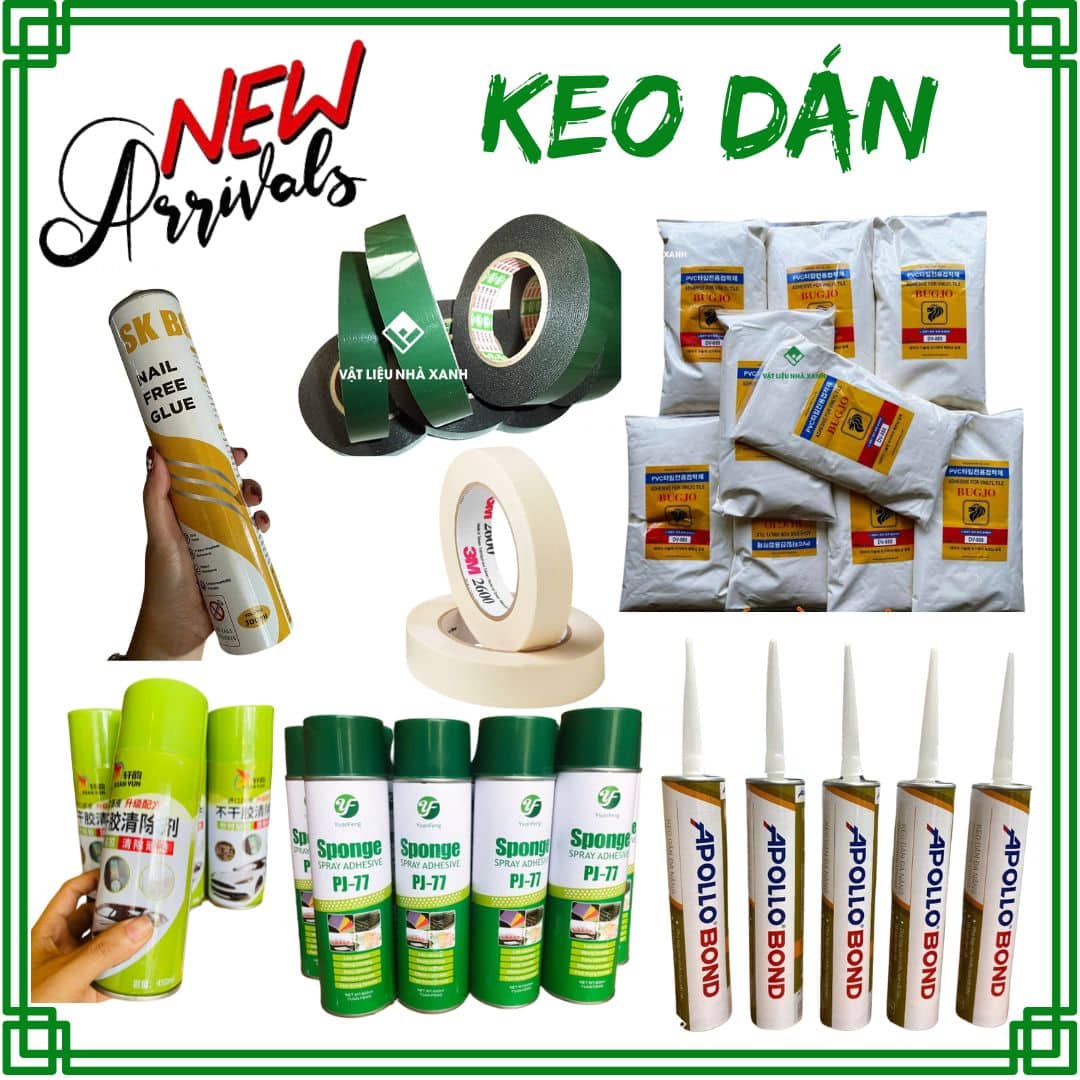 Keo Dán | Vật Liệu Nhà Xanh