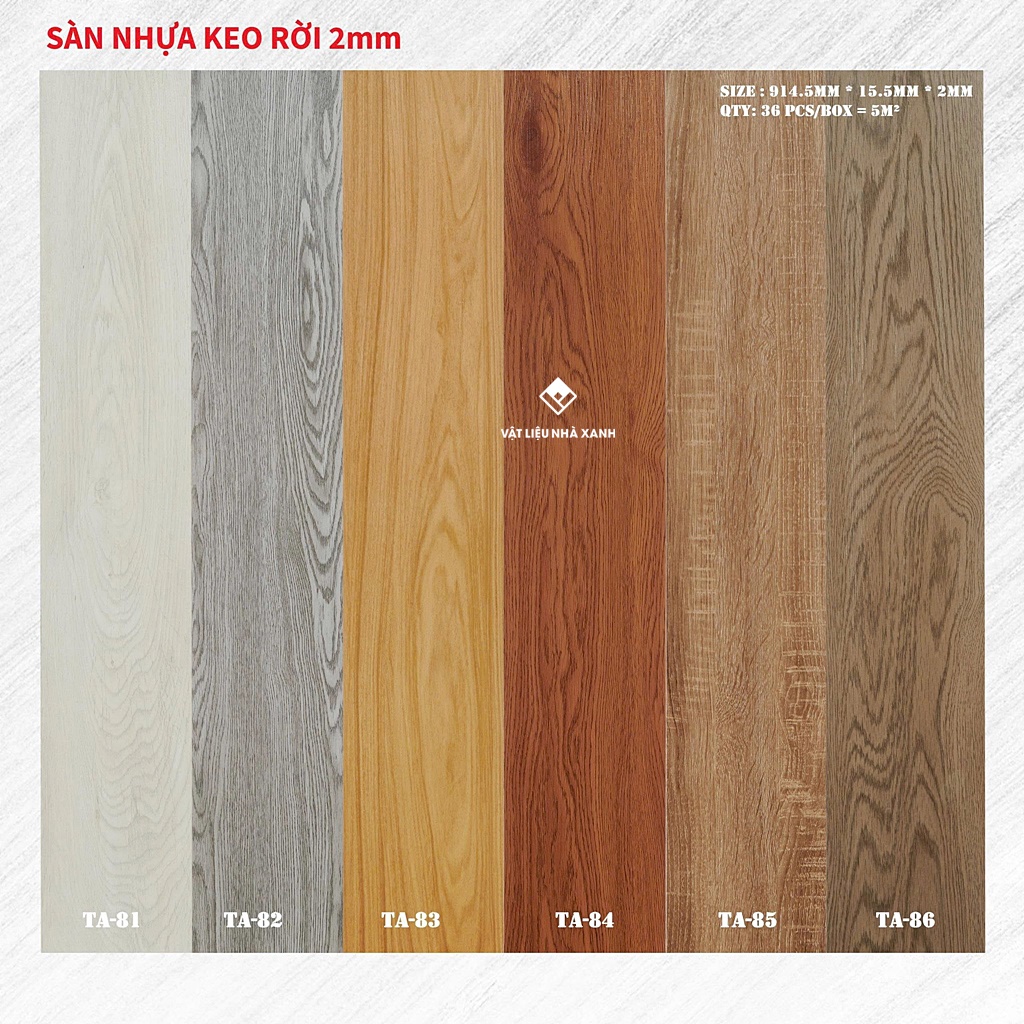 gia san nhua dan keo rieng 2mm gia go TA
