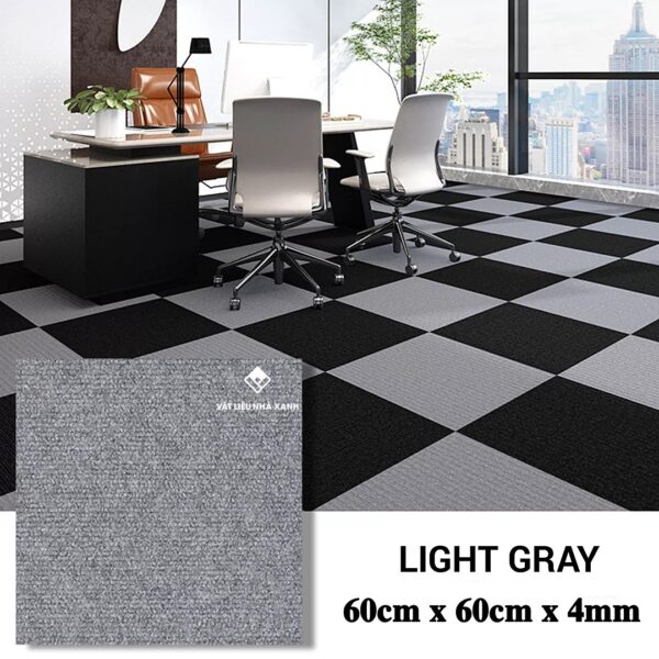 Thảm Nỉ Lót Sàn Sẵn Keo Dày 4mm TA - Ảnh 4