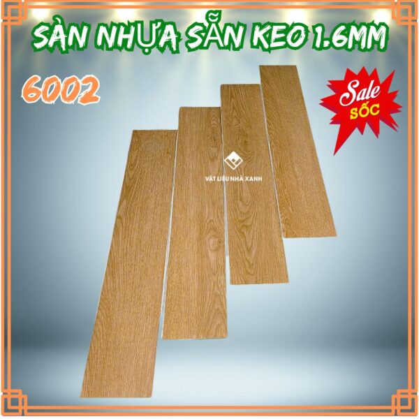 Sàn Nhựa Sẵn Keo Cao Cấp 1.6mm AB - Ảnh 12