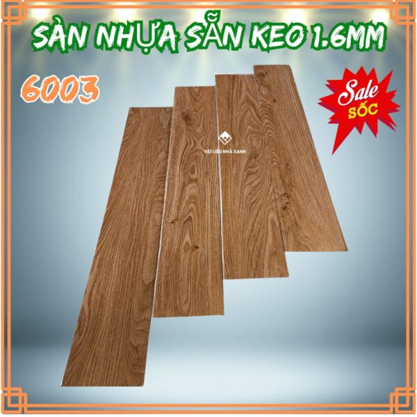 Sàn Nhựa Sẵn Keo Cao Cấp 1.6mm AB - Ảnh 11