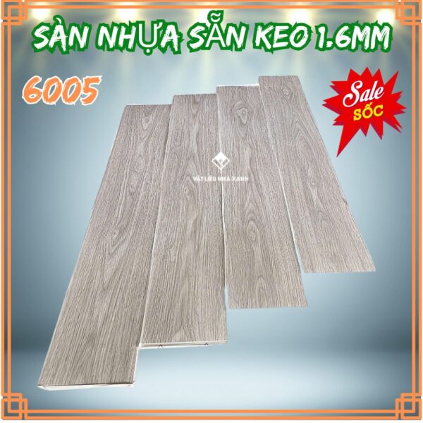 Sàn Nhựa Sẵn Keo Cao Cấp 1.6mm AB - Ảnh 10