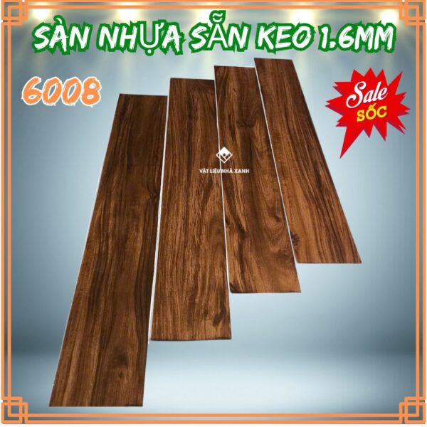 Sàn Nhựa Sẵn Keo Cao Cấp 1.6mm AB - Ảnh 7