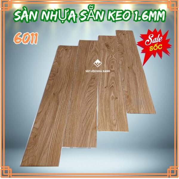 Sàn Nhựa Sẵn Keo Cao Cấp 1.6mm AB - Ảnh 5