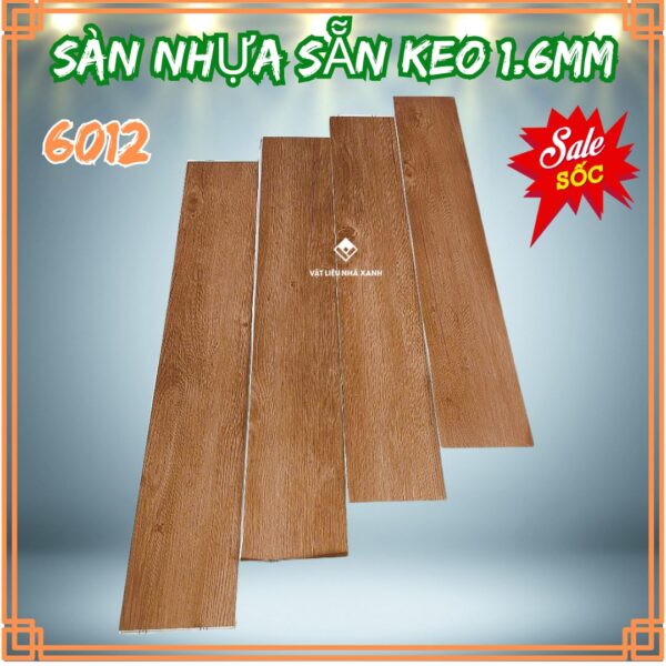 Sàn Nhựa Sẵn Keo Cao Cấp 1.6mm AB - Ảnh 4