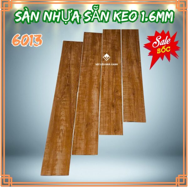 Sàn Nhựa Sẵn Keo Cao Cấp 1.6mm AB - Ảnh 3