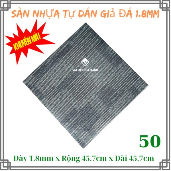 Sàn Nhựa Tự Dán Giả Đá 1.8mm TA - Ảnh 4