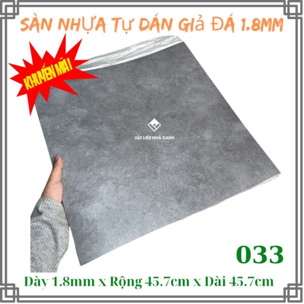 Sàn Nhựa Tự Dán Giả Đá 1.8mm TA - Ảnh 16