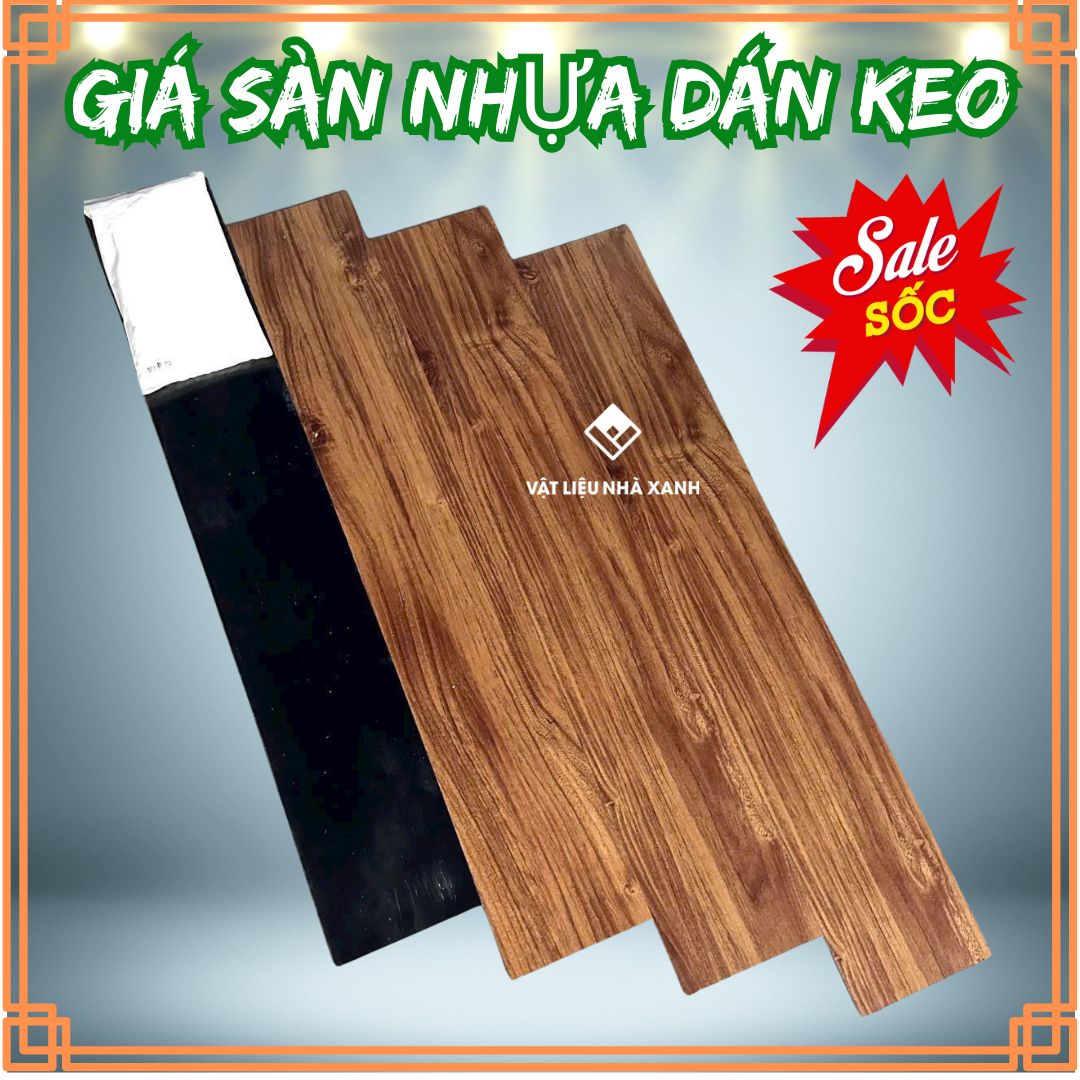 sàn nhựa dán keo rời