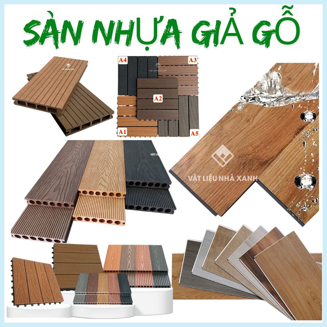 sàn nhựa giả gỗ